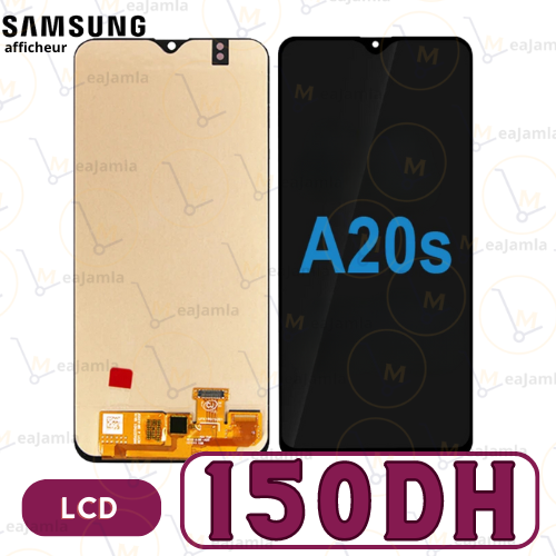 Afficheur compatible Samsung Galaxy A20s - 150 DH